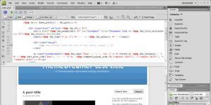 Adobe Dreamweaver Ekran Görüntüsü