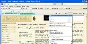 Internet Explorer 8 Ekran Görüntüsü