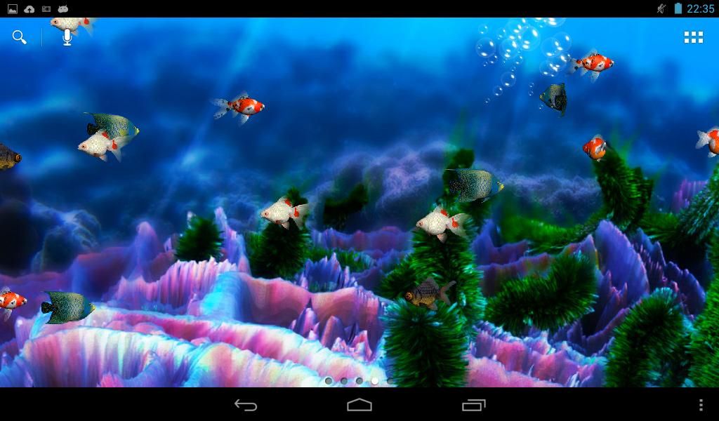 Akvaryum canlı duvar kağıdı İndir (Android) Gezginler Mobil
