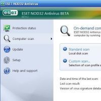 ESET NOD32 Antivirus screenshot