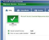 Microsoft Security Essentials screenshot