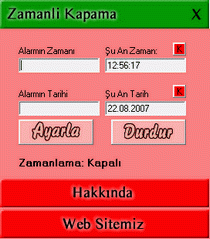 YeniSoft Zamanlı Kapama 1.0  indir