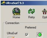 UltraSurf screenshot