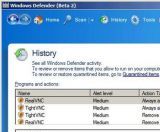Windows Defender screenshot