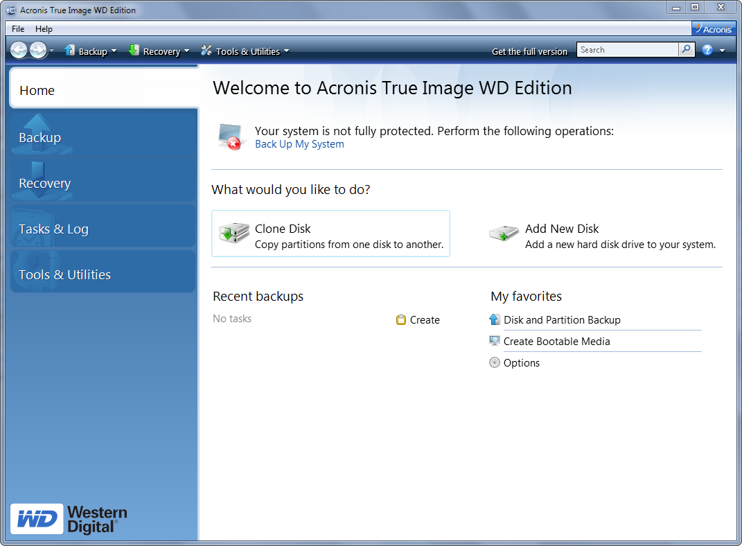 acronis true image free wd edition