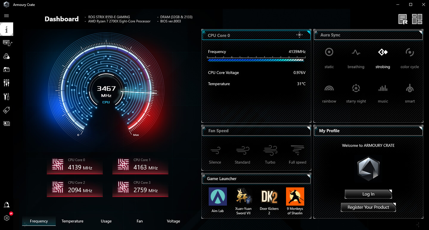 Armoury Crate (Formerly ASUS Aura Sync) 3.2.11.2