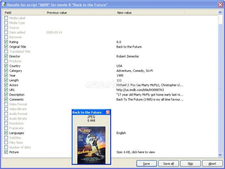 Ant Movie Catalog Ekran Görüntüsü Gezginler