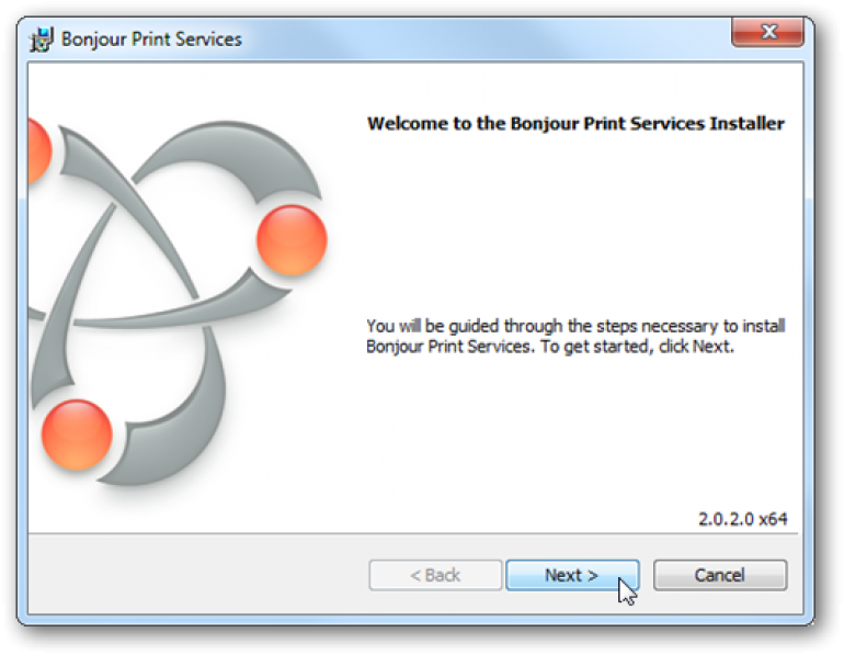 download bonjour print services for windows