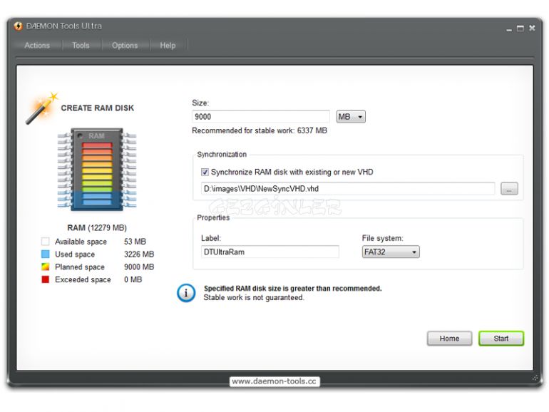DAEMON Tools Ultra Ekran Görüntüsü Gezginler