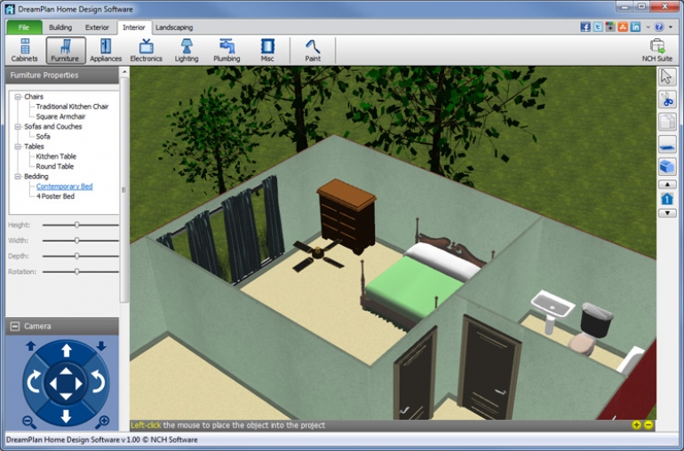 DreamPlan Home Design Software Ekran Görüntüsü Gezginler