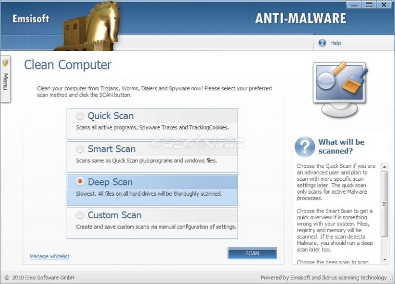 Emsisoft Anti Malware Ekran Goruntusu Gezginler