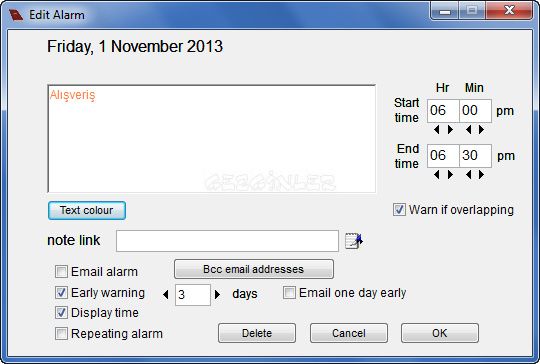In My Diary Ekran Görüntüsü - Gezginler