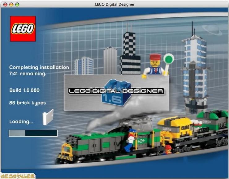 LEGO Digital Designer Ekran Görüntüsü - Gezginler