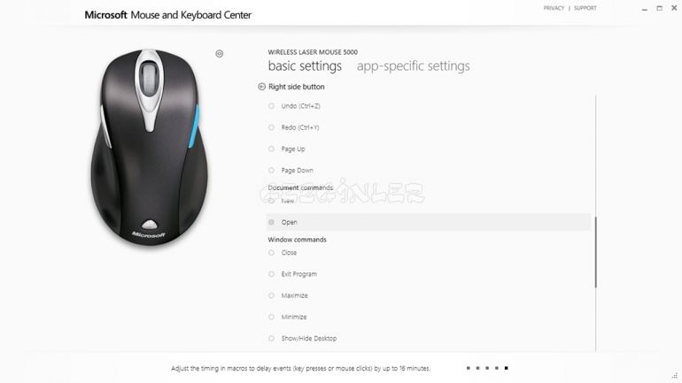 Microsoft Mouse and Keyboard Center 14.41