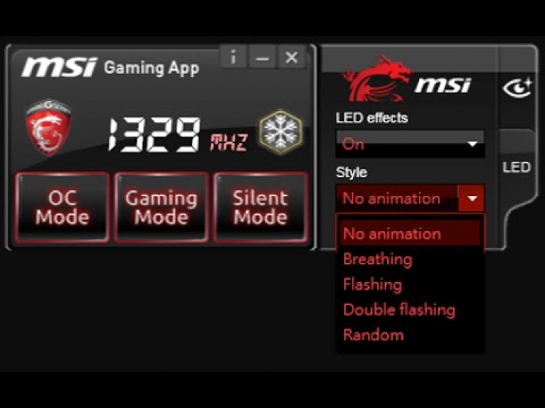 Gaming app setting. MSI приложение. Gaming app. MSI программа выбор режимов. Программа для подсветки видеокарты MSI.