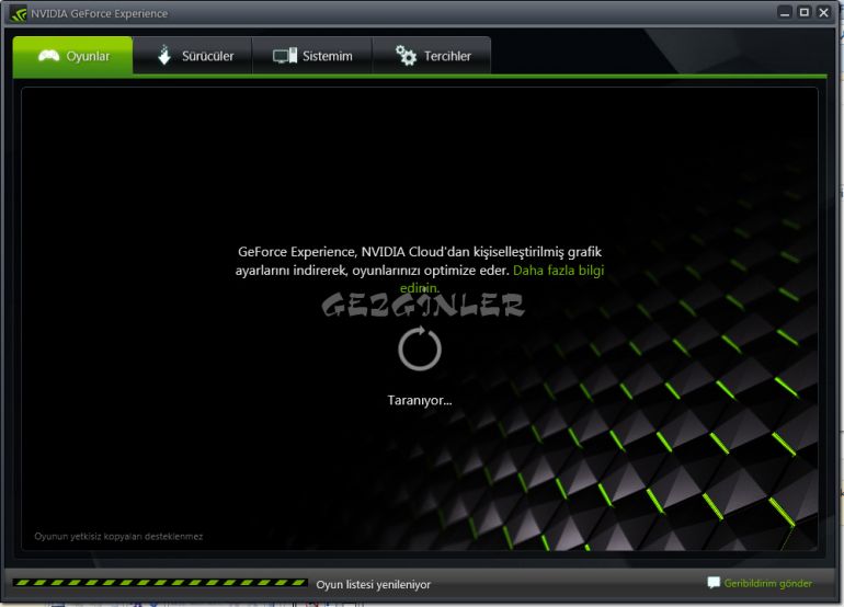 Geforce experience войти