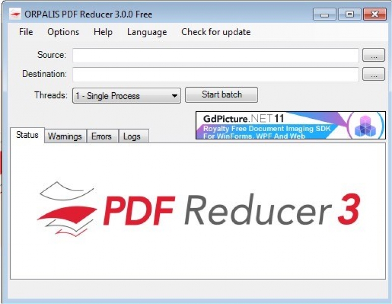 PDF Reducer Ekran Görüntüsü - Gezginler