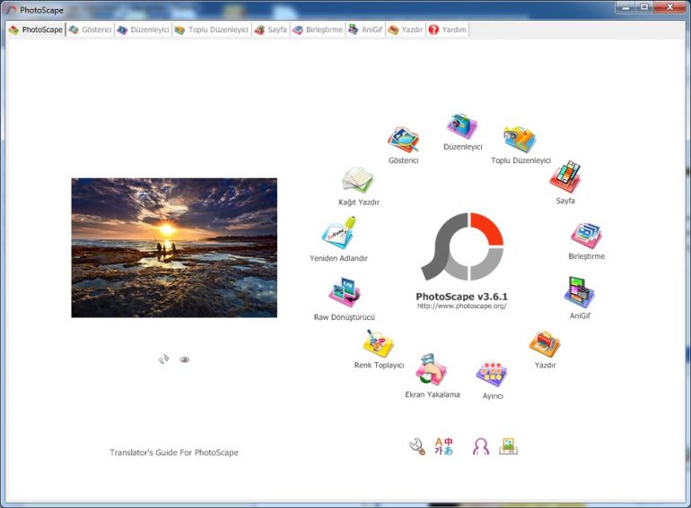 Photoscape Ekran Görüntüsü - Gezginler