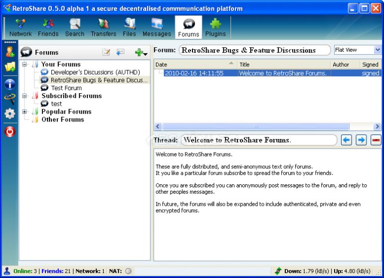 retroshare server retroshare server