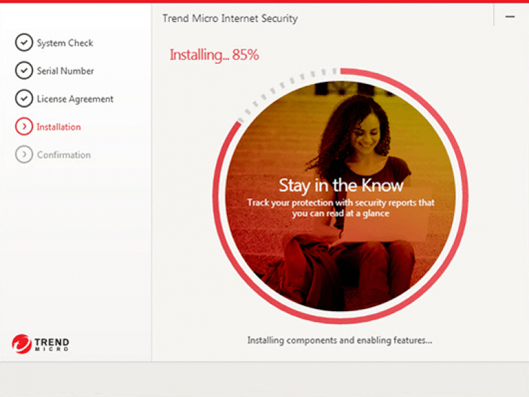 Trend Micro Internet Security Ekran Görüntüsü - Gezginler