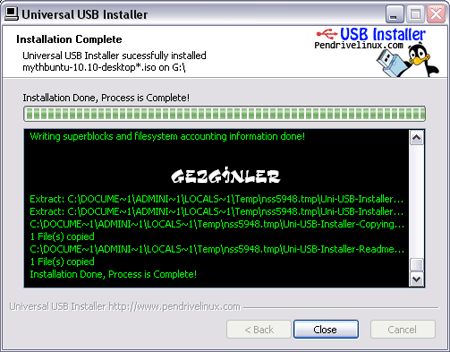 universal usb installer linux ubuntu