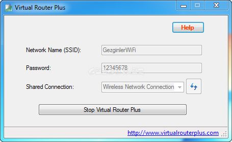 Virtual Router Plus Ekran Görüntüsü - Gezginler
