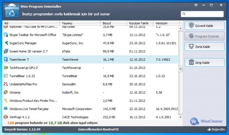 Wise Program Uninstaller 3.1.5.259 for ios download