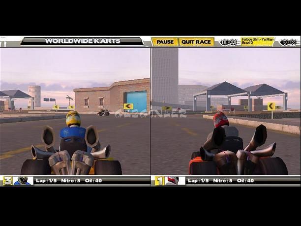 WWK - WorldWide Karts Ekran Görüntüsü - Gezginler
