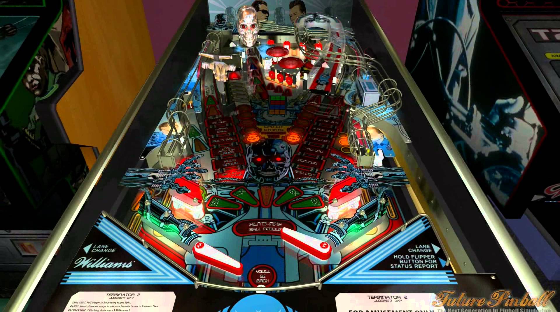 Future Pinball Ekran Görüntüsü Gezginler
