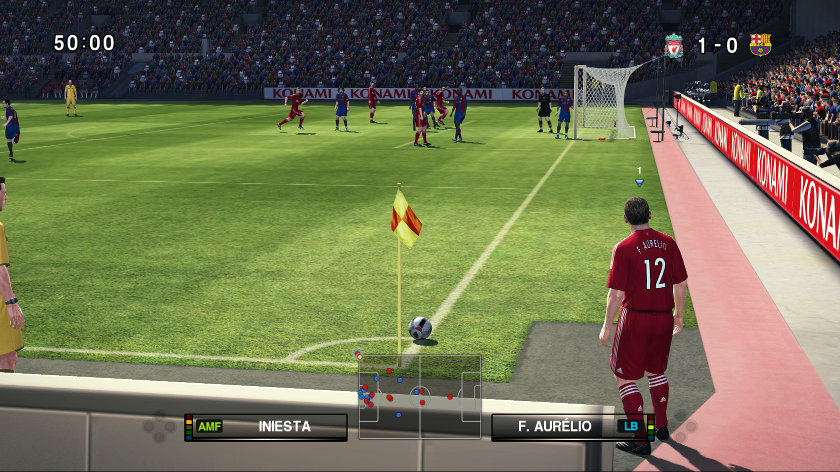 PES Pro Evolution Soccer 2010 Ekran Goruntusu