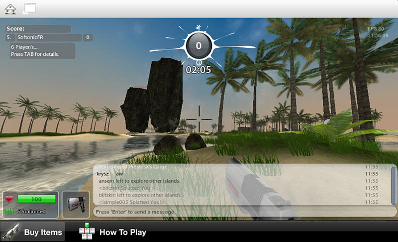 Unity 3D Web Player Ekran Goruntusu