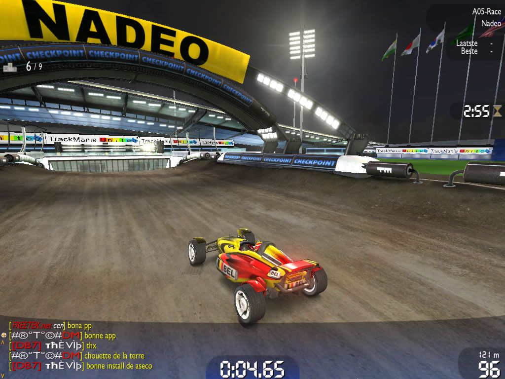 TrackMania Nation Forever Ekran Goruntusu