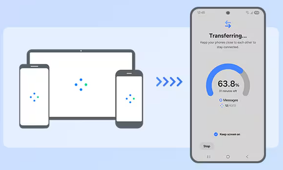 Samsung Smart Switch Ekran Goruntusu