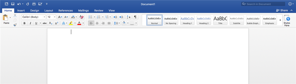 Microsoft Word Ekran Goruntusu