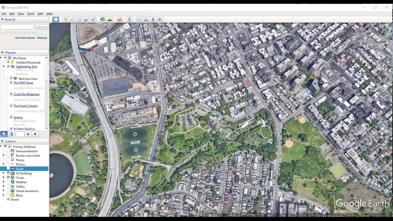 Google Earth Pro Ekran Goruntusu