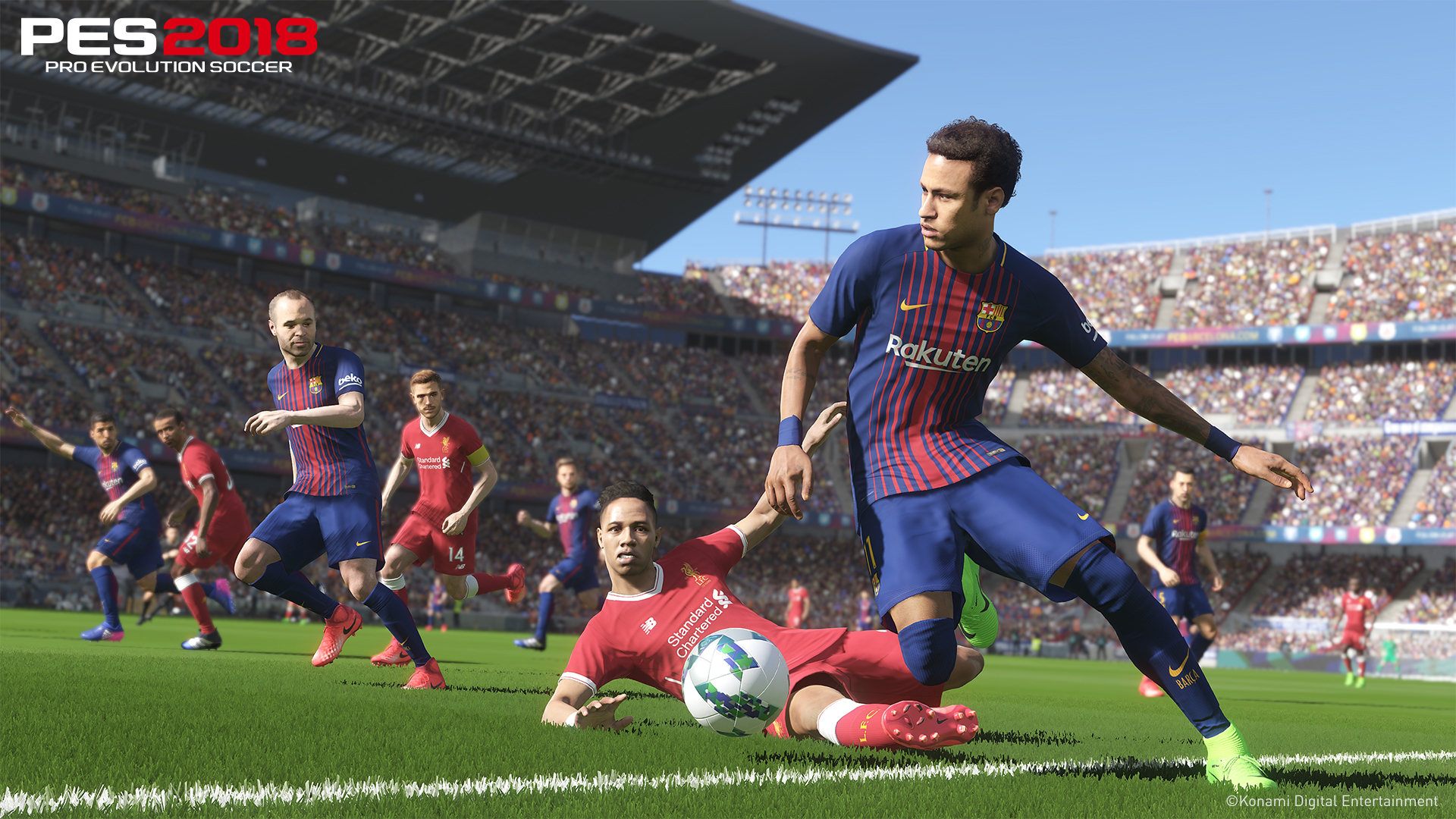 PES Pro Evolution Soccer 2018 Ekran Goruntusu