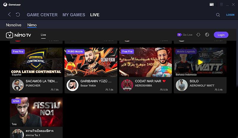GameLoop Ekran Goruntusu