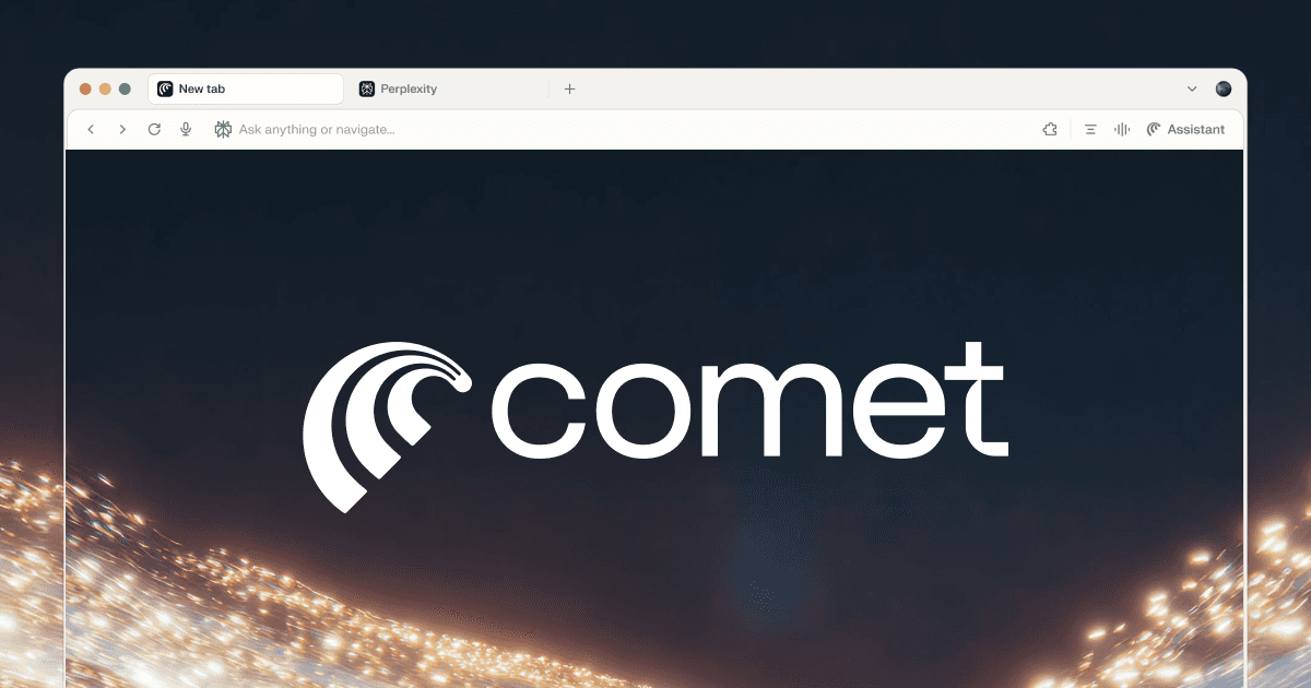 Perplexity Comet Browser Ekran Goruntusu