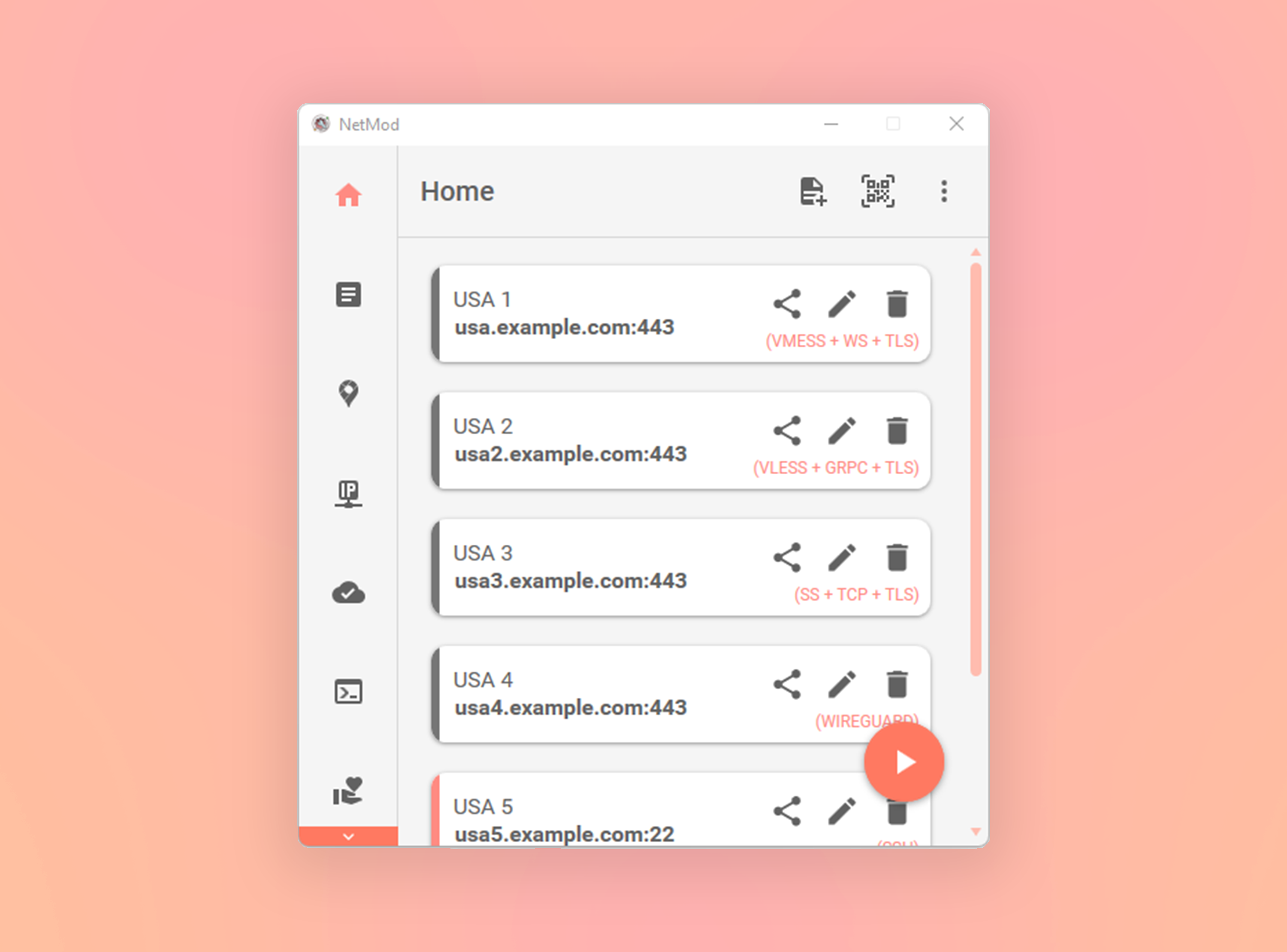 NetMod VPN Client Ekran Goruntusu