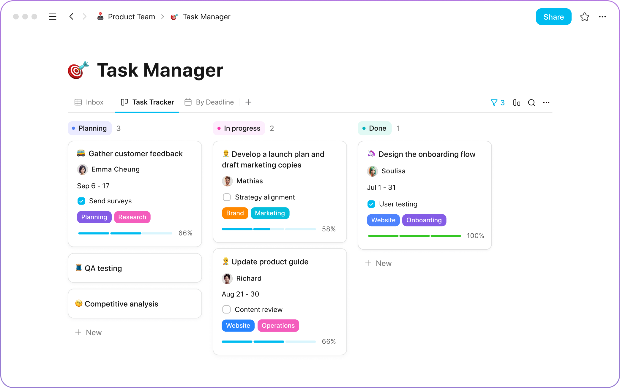 AppFlowy Ekran Goruntusu