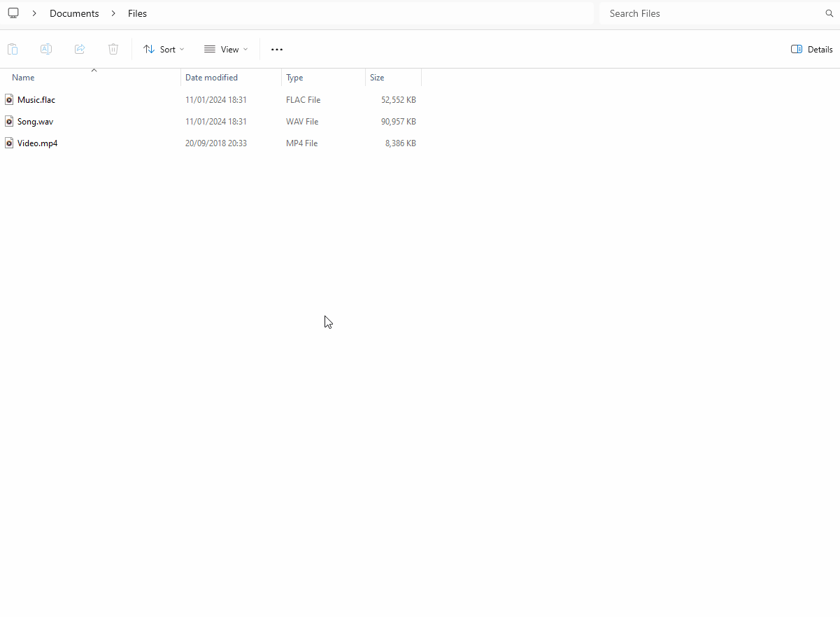 File Converter Ekran Goruntusu