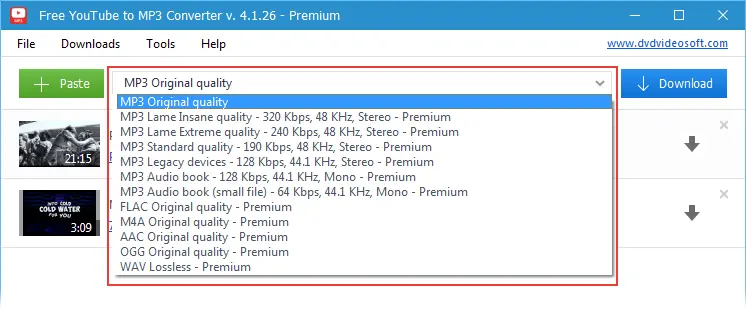 Free YouTube to MP3 Converter Ekran Goruntusu