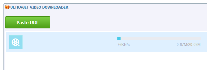 UltraGet Video Downloader Ekran Goruntusu