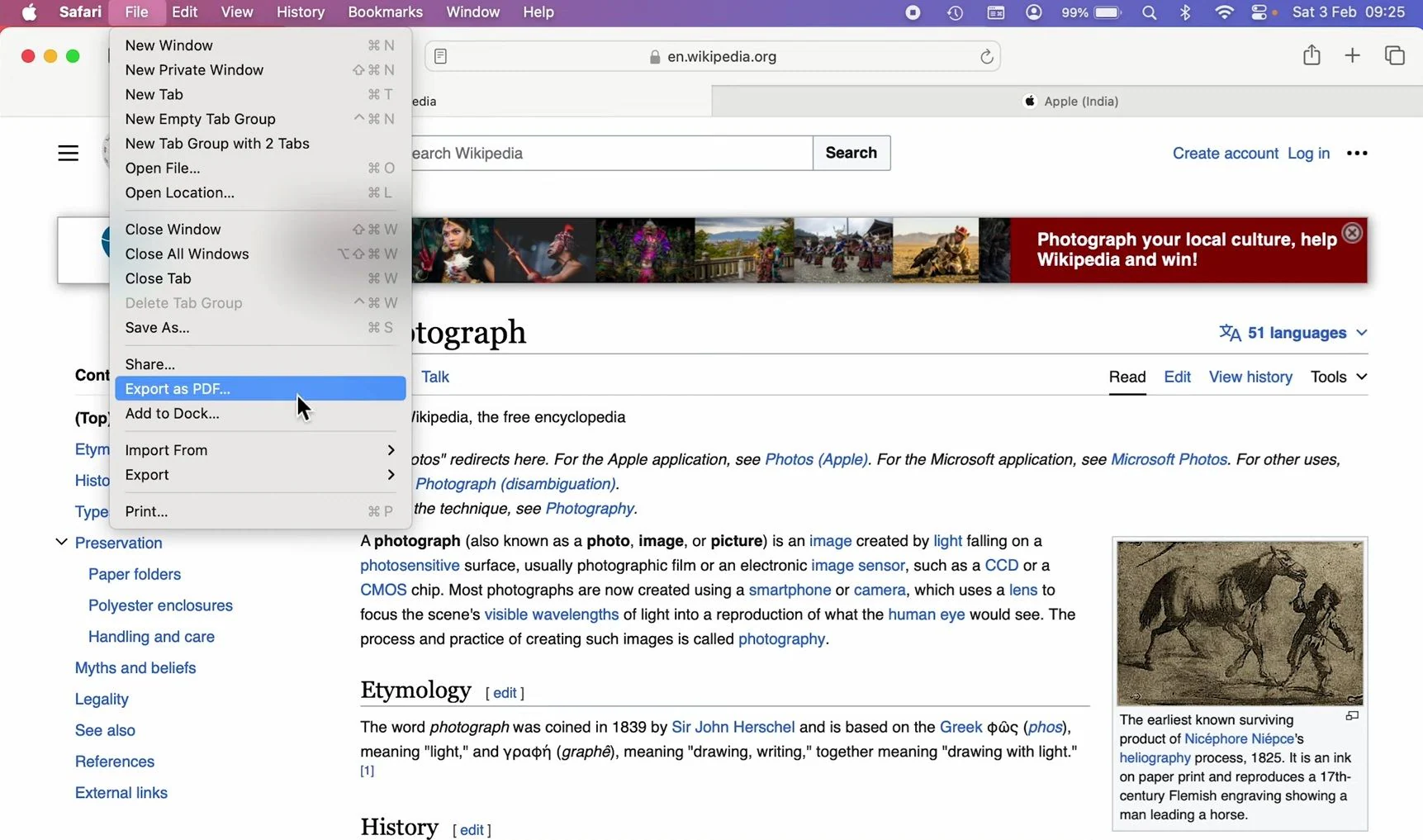 Safari Ekran Goruntusu