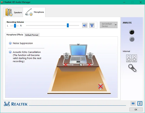 Realtek HD Audio (HDA) Driver Ekran Goruntusu