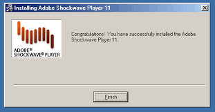 Adobe Shockwave Player Ekran Goruntusu