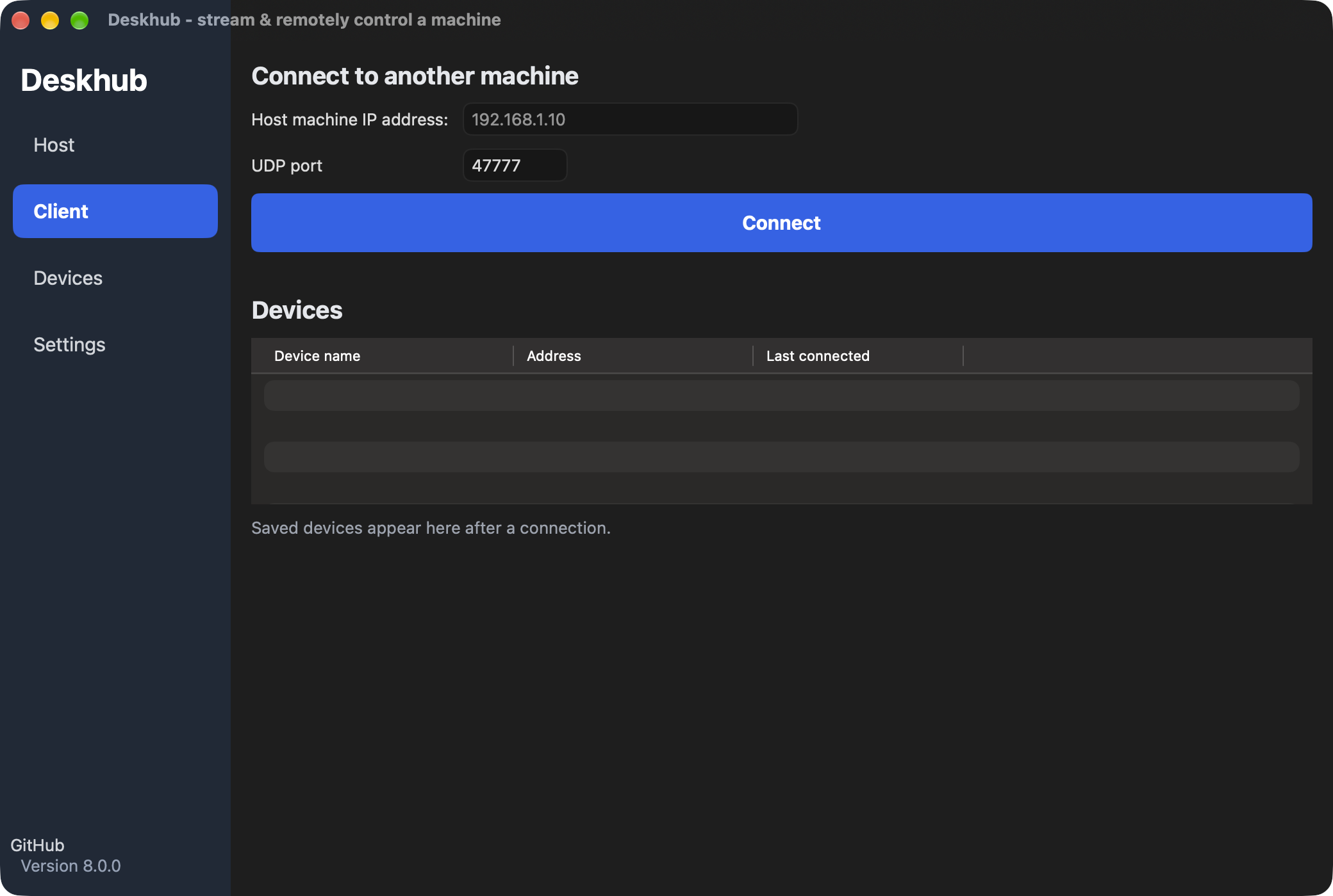 Deskhub Ekran Goruntusu