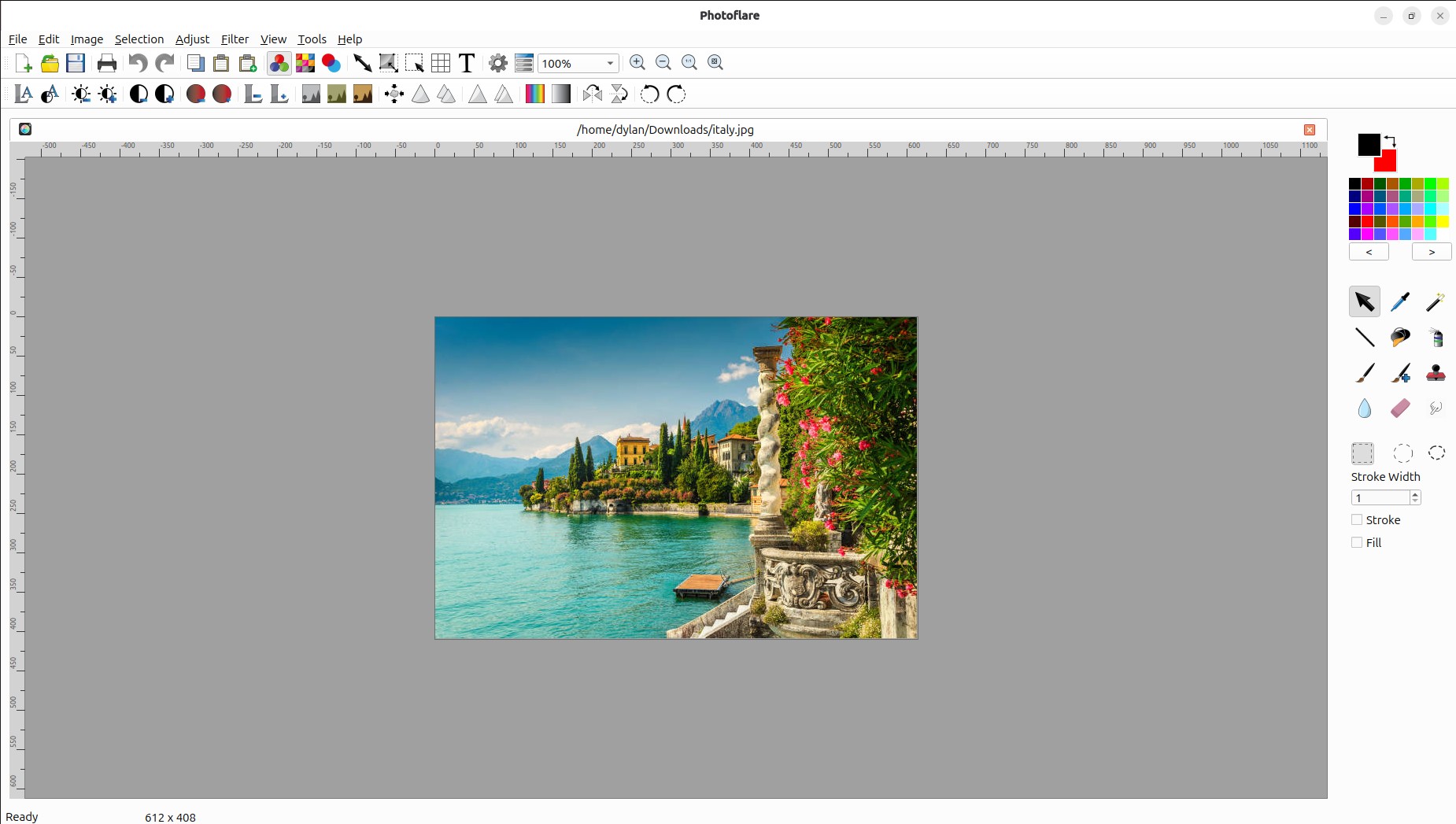 PhotoFlare Ekran Goruntusu
