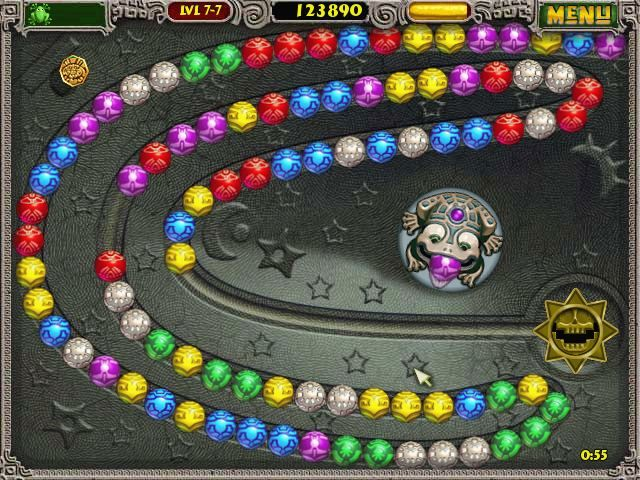 Zuma Deluxe Ekran Goruntusu