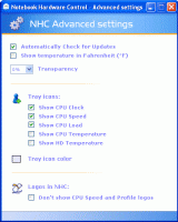 Notebook Hardware Control